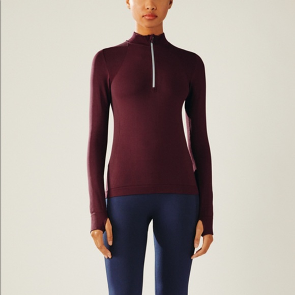 NWT Tory Burch Sport seamless fitted pullover - Picture 9 of 9